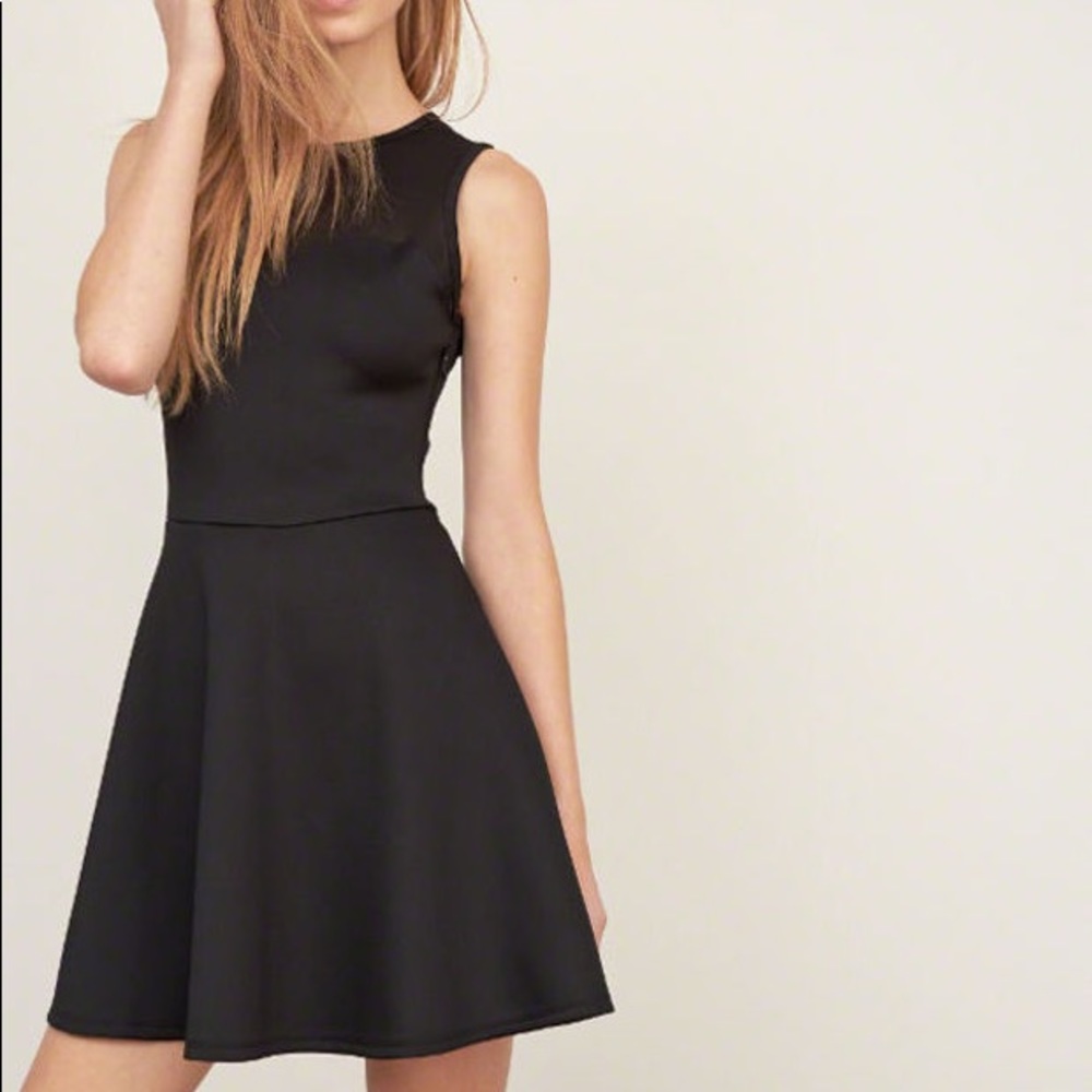 neoprene skater dress